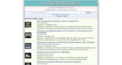 Desktop Screenshot of mwap.info
